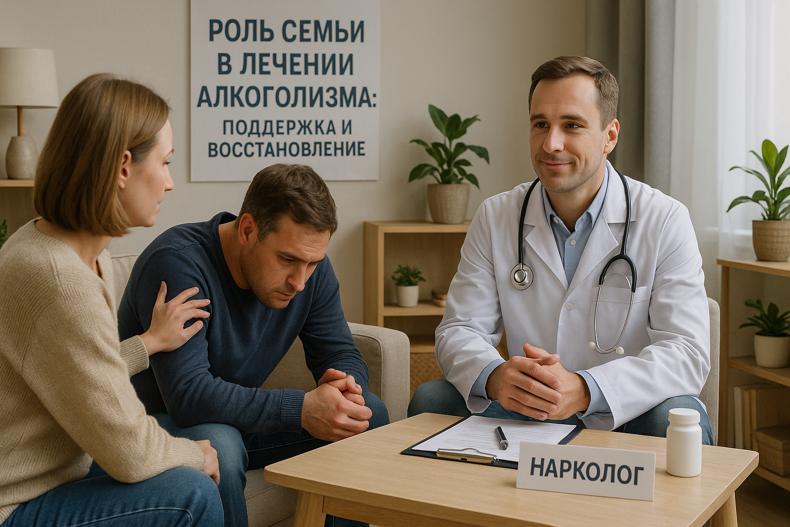 Роль семьи в лечении алкоголизма: поддержка и восстановление