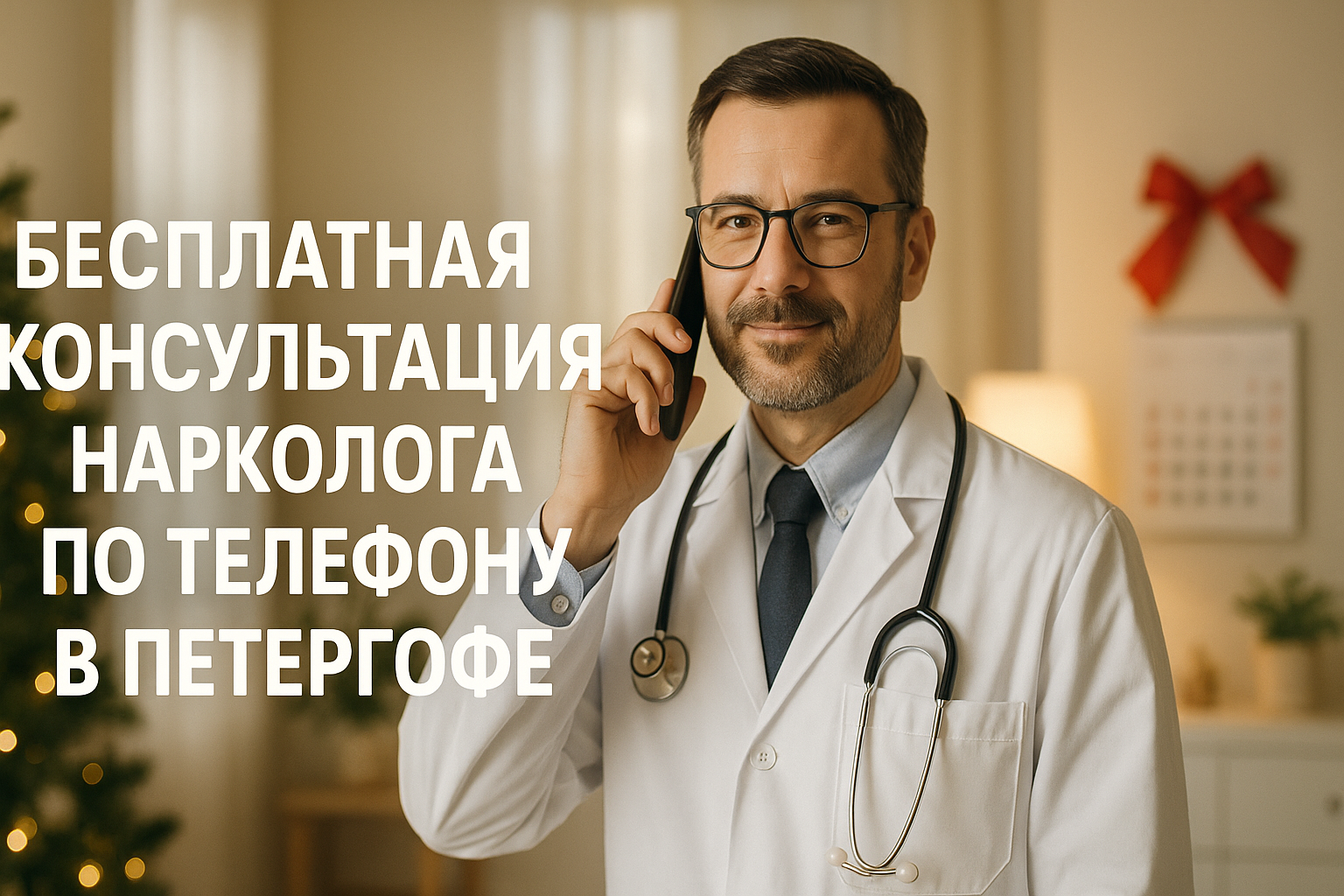 Бесплатная консультация нарколога по телефону в Петергофе